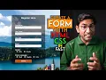 How to Create a Registration Form in HTML and CSS How to Make Registration Form in HTML and CSS