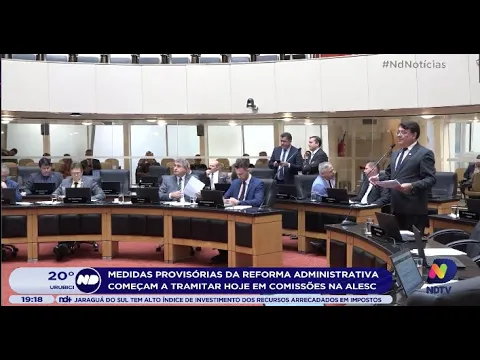 Medidas provisórias da reforma administrativa começam a tramitar nesta terça em comissões na Alesc
