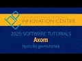 Tutorials 2025 Axom