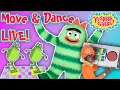 LIVE MOVE with Yo Gabba Gabba Dance Dance and MORE Dancing