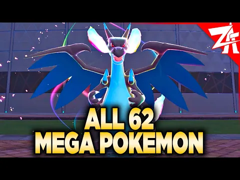 Video Thumbnail: All 62 Mega Pokemon in Legends Z-A (Spoilers)