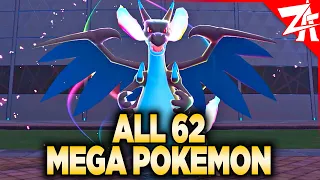 All 62 Mega Pokemon in Legends Z-A (Spoilers)