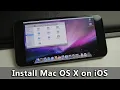 How to Install Full Mac OS X on the iPhone or iPad Using UTM No Jailbreak