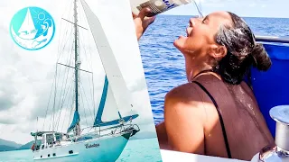 A day in the Life of a SAILING FAMILY Episode 245 (Sailing Catalpa)