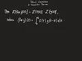 MATH 242 Tutorial Convolutions and Convolution Theorem