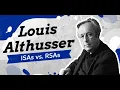 Louis Althusser Ideological State Apparatuses vs Repressive State Apparatuses Pt 1 of 2
