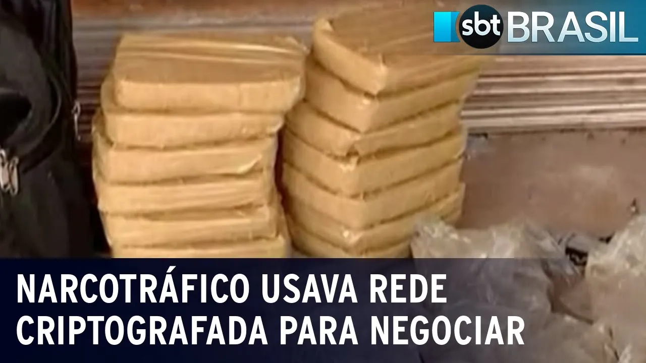 Inteligência da PF decifra comunicação de narcotraficantes | SBT Brasil (21/08/23)