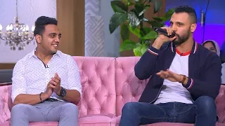 معكم منى الشاذلي   صحاب أصلية فقرية دماغهم مشكلة    زاب ثروت يغني من البومه الجديد دندنها