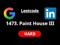 Paint House III - Leetcode 1473