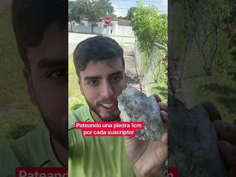 Patentado una piedra por cada suscriptor