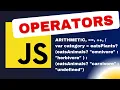 JavaScript Operators Explained Beginners Tutorial With Examples