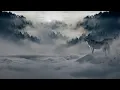 Download Lagu Blizzard and Wolves Howling Sounds  Snowstorm in the Forest  Black Screen  10 Hours for Sleep