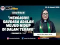 Lagu KHOTBAH (25 - 31 JANUARI 2026) Bacaan Alkitab 1 Yohanes 2 : 7 - 17