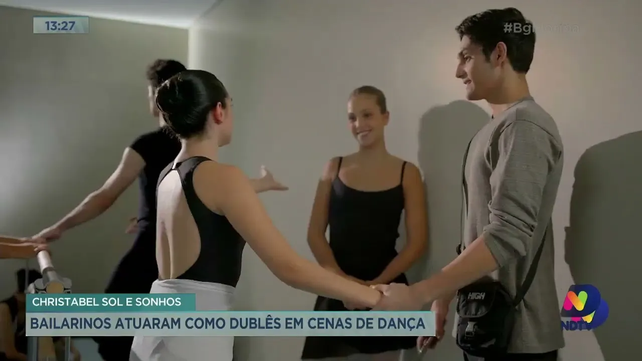 'Christabel Sol e Sonhos': bailarinos atuaram como dublês em cenas de dança