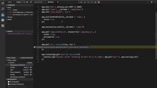 VSCode Node js and Chrome hybrid debugging