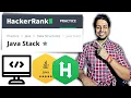 HackerRank Java Stack Certification Gold Badge