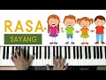 Lagu RASA SAYANG - Minus one/Instrumental with Lyrics| Malaysian Folk Song