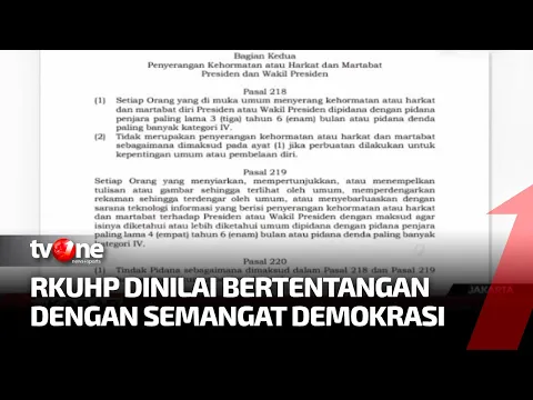 RKUHP: Hina Penguasa Terancam Pidana