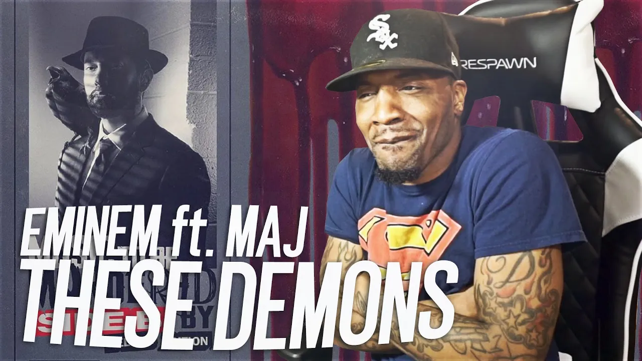 WHAT RHYMES WITH PARIAH!? | Eminem - These Demons (REACTION!!!)