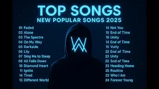 Alan Walker Greatest Hits 2025 Faded Alone Darkside FULL Playlist W Lyrics 2025 
