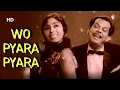 Lagu Wo Pyara Pyara Pyara Chanda Song | Wahan Ke Log (1967)| Johnny Walker, Pradeep Kumar | Masti  Geet
