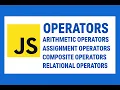 Lecture 4 JavaScript full course JavaScript Arithmetic Assignment Relational Compound Operators