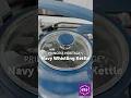Princess Heritage Stainless Steel Cookware Classic Navy Whistling Kettle
