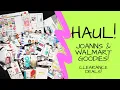Joanns Walmart Haul The Happy Planner MAMBI