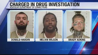 3 Prison Inmates Charged in Drug Investigation