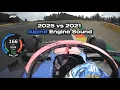 2025 vs 2021 Alpine engine sound