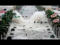 Florida Disaster Historic Floods Submerge Mount Dora and Eustis - Streets Turn Into Rivers
