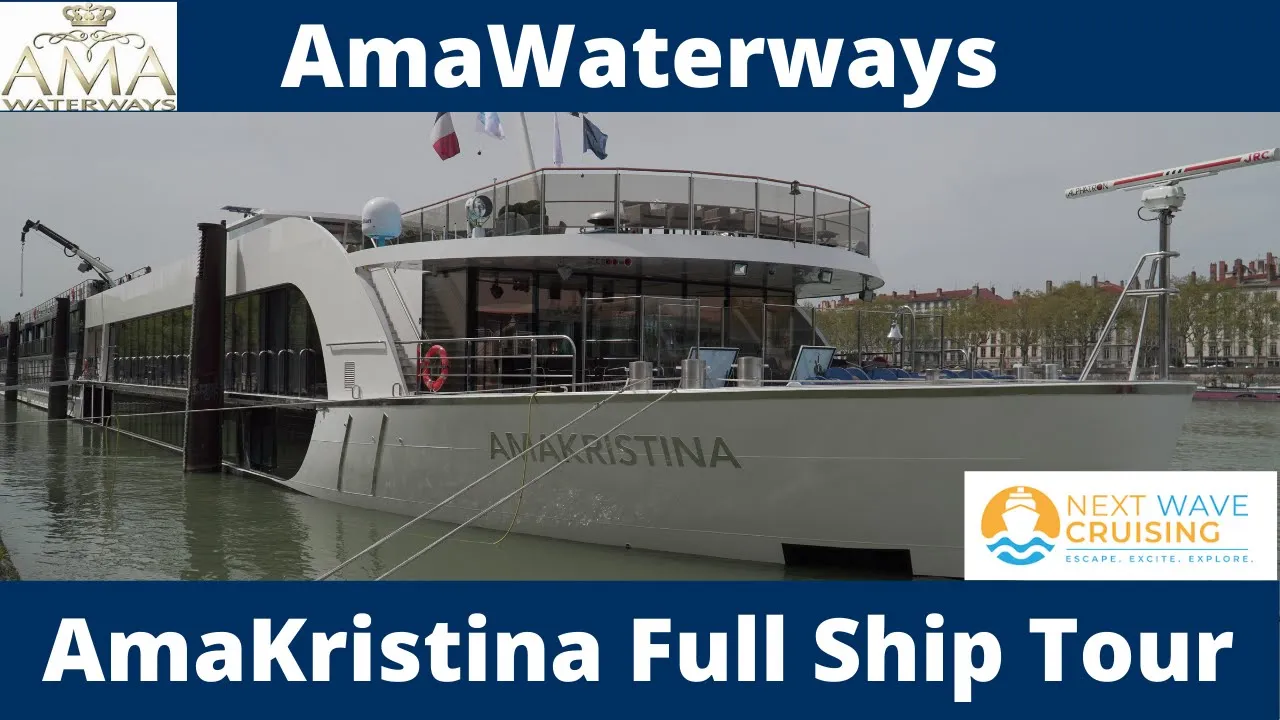 AMAKristina Full Ship Tour - Public Spaces
