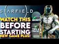 Ultimate Guide to Starfield New Game Plus - Starfield NG Secrets Tips and Tricks And More