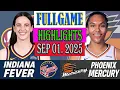 Download Lagu Indiana Fever vs Phoenix Mercury FULLGAME Qtr Highlights [Sep 01, 2O25]| Women's Basketball 2025