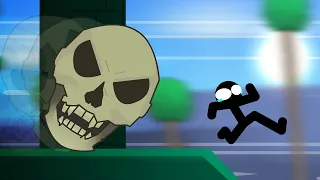 Stickman vs Dungeon Guardian - Terraria Animation