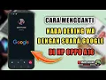 Download Lagu Cara Mengganti Nada Dering WA Dengan Suara Google Di HP Oppo A16