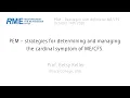 PEM - strategies for determining and managing the cardinal symptom of