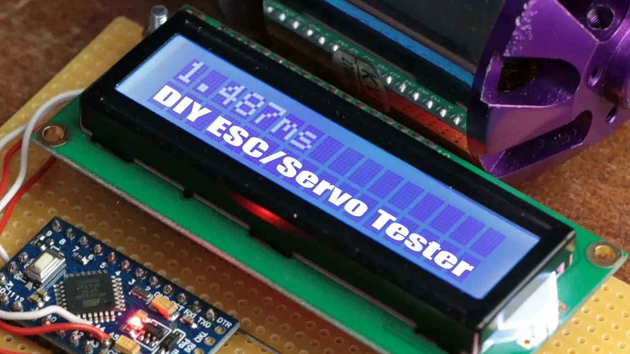 Make your own ESC/Servo Tester