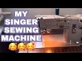 My Thrifted Singer Sewing Machine