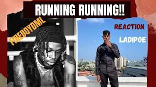 ladipoe running feat fireboydml reaction