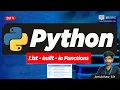 Mastering Python Lists A Deep Dive into Built-in Functions OJD Computer Education