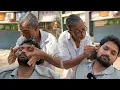 Waris Barber s AMAZING Head Massage With Ear Cleaning and Face Massage ASMR For RELAXATION