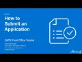 How to Submit an Application