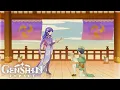 Download Lagu Venti and Raiden Ei Cutscene Teaser - 【Genshin Impact 2.6 Irodori Festival】