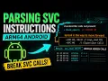 Finding hidden function calls using SVC instruction