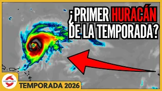 El Primer Huracán de la Temporada podría formarse en el Atlántico. Onda tropical desde África.