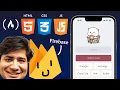 Firebase Tutorial for Beginners - Build a Mobile App with HTML CSS JavaScript
