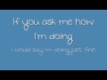 Not over you - Gavin DeGraw