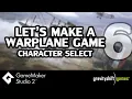 Make a Warplane Game - Plane Select Screen