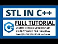 STL in C for competitive programming FULL TUTORIAL C STL beginner to advanced level